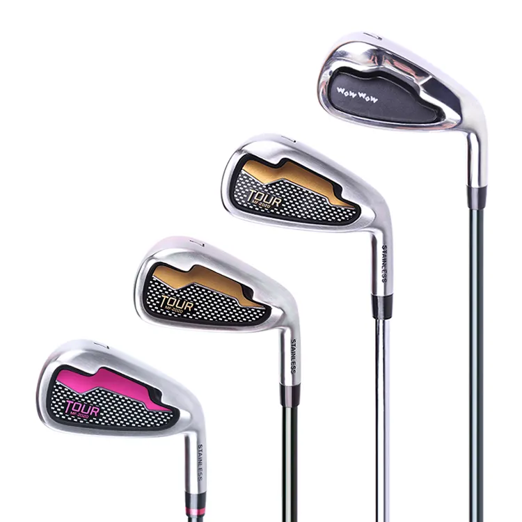 Conjunto de cabeça de clubes de golfe, aço inoxidável personalizado forjado ferro