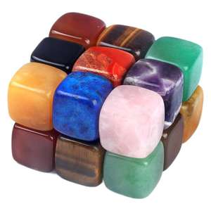 Échantillon gratuit Petits cubes carrés de sucre en cristal fabriqués à la main Pierre semi-précieuse Artisanat - Product Image 1