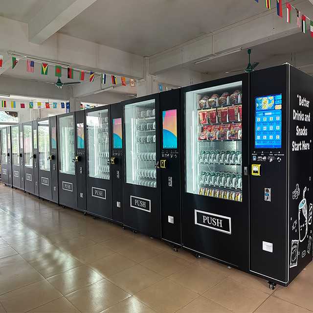 IMT Smart Steel Vending Machine with Credit Card Payment System Touch Screen SDK Function