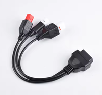 Cable Adaptador OBD 2 a 3 Pines para Conectores de Automóviles, Motocicletas y Locomotoras Yamaha 1/2