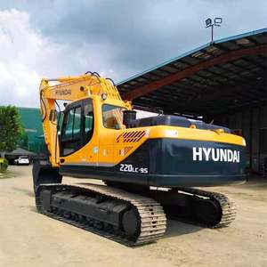 Haute qualité fabriqué en corée 20 tonnes Hyundai 220 excavatrice d'occasion bon prix R220LC-9S excavatrice hyundai d'occasion en stock à vendre - Product Image 3