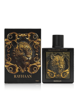 Colonia Masculina Rayhaan & Lion Tiger Head 100ml, Eau de Parfum de Lujo con Grabado de Animales, Aroma Amaderado Oriental de Larga Duración - Product Image 3