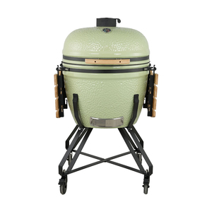 Barbecue au charbon de bois XXL de 13 à 26 pouces, cuisine extérieure, barbecue en céramique vert Kamado - Product Image 1