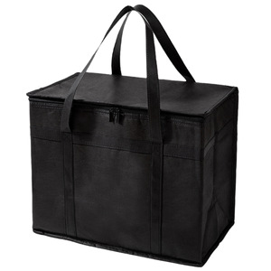 Town Head Cooler Bag 30x25x25 41x33x23 Non Woven Foldable Insulated Food Storage Bag For Takeaway Freshness - Product Image 2
