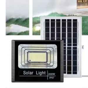 Lampe <span class=keywords><strong>solaire</strong></span> <span class=keywords><strong>Led</strong></span> imperméable conforme à la norme IP65, Spot lumineux, éclairage d'extérieur et d'intérieur, lumière de sécurité, idéal pour un jardin, 12 v, 45W - Product Image 1