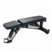 Banc de musculation réglable multifonctionnel pour la maison, le garage, l'équipement de gym, ensemble d'entraînement de force, design pliable