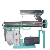 Rongda Factory 2-15t/h Pelletizador de alimentación de cerdo Máquina de pellets de alimentación de pollo Máquina de gránulos de alimentación de animales