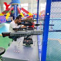 Populaire Intérieur Extérieur Interactif Parc D'attractions Équipement Carnaval Shoot Game Booth Laser Game Machine Enfants Cannon Gun Game