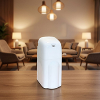 Diffuseur d'arômes électrique sans eau 200 ml, tendance 2026, en plastique, à batterie, contrôlé par application intelligente, mural, purificateur d'air