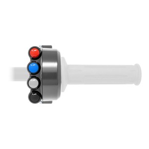 Cubierta de control del acelerador con interruptor integrado en el manillar para BMW S 1000 RR (Titanio) - Product Image 6