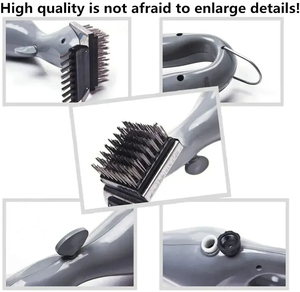 Brosse de nettoyage de barbecue en gros avec pulvérisateur d'eau pour accessoires de barbecue au charbon et au gaz, outil de cuisson - Product Image 4