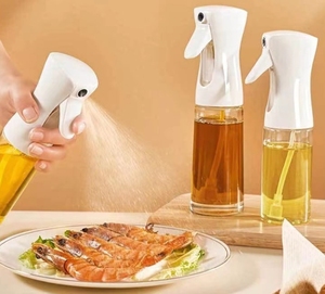 Bouteille de pulvérisation d'huile de barbecue réutilisable et écologique, double usage, pour huile <span class=keywords><strong>comestible</strong></span> de qualité alimentaire, pour usage domestique - Product Image 4