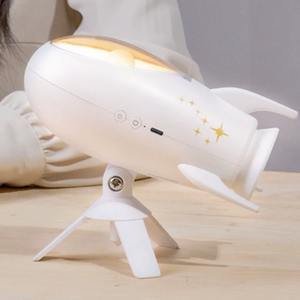 Mini Lámpara LED con Forma de Cohete Espacial, Altavoz Creativo, Luz Nocturna, Regalo de Cumpleaños para Amigos, Regalo de Navidad, Lámpara de Ambiente para Mesa de Noche, Decoración Nueva - Product Image 3
