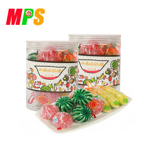 Fruit Zacht Snoep Watermeloen <span class=keywords><strong>Slice</strong></span> Aardbei <span class=keywords><strong>Slice</strong></span> Banaan Oranje Gelei <span class=keywords><strong>Gummy</strong></span> Snoep - Product Image 4