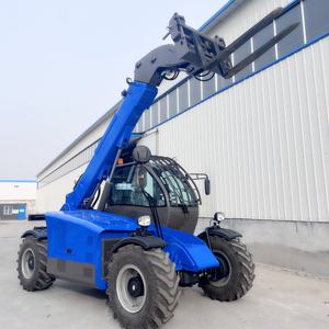 Bon marché Mini 3 tonnes 5 tonnes 4WD camion chargeur gestionnaire flèche chariot élévateur télescopique télescopique <span class=keywords><strong>Manitou</strong></span> avec <span class=keywords><strong>godet</strong></span> à vendre - Product Image 1