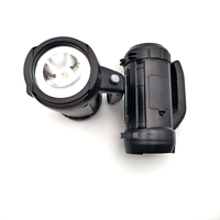 Lampe torche multifonctionnelle rechargeable en plastique avec kit d'outils ménagers de 17 pièces, lampe de poche LED portable