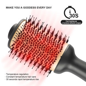 Styler rotatif électrique portable pour cheveux, ions négatifs, 3 en 1, peigne multifonction, sèche-cheveux et brosse coiffante en une seule étape pour la maison - Product Image 5