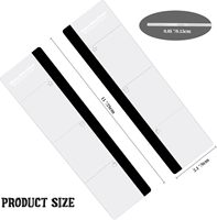 Organisateur d'écran d'ordinateur en PMMA acrylique avec montage facile, style moderne, pour messages et notes latérales