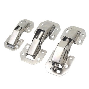 Furniture <b>Hinges</b> 316 Stainless Steel 3.5mm Wall Mount Cabinet Doors Single Damper Track Non-Detachable - Product Image 4