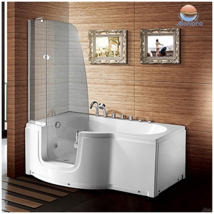<span class=keywords><strong>Baignoire</strong></span> d'angle avec <span class=keywords><strong>douche</strong></span> intégrée pour personnes âgées, modèle Walk-in, avec cabine de <span class=keywords><strong>douche</strong></span>, pour armoire penderie ou dressing, de type Lowe's - Product Image 4