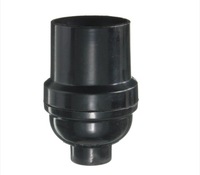Portalámparas Fenólico Bakelite con Tuerca de Acero de 1/8, Casquillo Americano E26