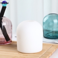 Offre Spéciale bouteille en verre nouveau Design aromathérapie parfum verre roseau diffuseur bouteille décorative