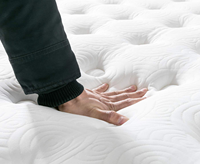 Matelas hybride orthopédique COSTFULL de haute qualité et durable, taille California King, 12 pouces, ressorts ensachés, écologique et respirant