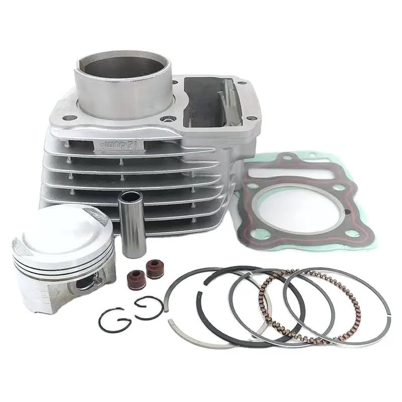 Direct sale high quality motorcycle cylinder kit CG125 WY125 cylinder block piston ring assembly engine parts
