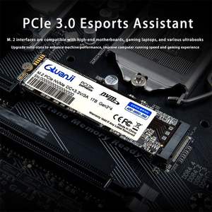 전문 공장 직판 도매 Quanji 솔리드 M2 내부 스테이트 드라이브 NVMe 3.0 PCIe 3400MB/s 읽기/3100MB/s 쓰기 3D NAND - Product Image 4