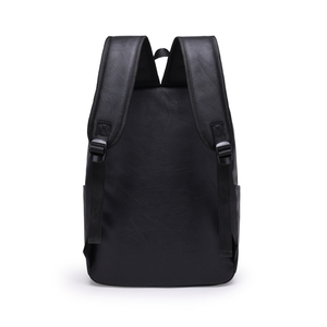 Zaino portatile per uomo Business moda in pelle impermeabile da viaggio e da scuola con chiusura a cerniera per l'inverno - Product Image 6