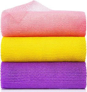 Customized African Net Long Bath Sponge Nylon Simple Exfoliating Body Brush - Product Image 2