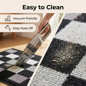 Tappetino per Porta <span class=keywords><strong>in</strong></span> Poliestere Resistente all'Ingrosso, per Ingresso e Garage, con Fondo <span class=keywords><strong>in</strong></span> <span class=keywords><strong>Gomma</strong></span> Antiscivolo e Resistente alle Macchie - Product Image 4