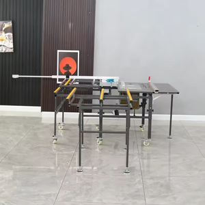 Nuova Sega Elettrica Pieghevole Portatile di Precisione a 45 Gradi, Mini Sega Multifunzione Senza Polvere, Sega a Pannello con Tavolo Scorrevole e Motore - Product Image 6
