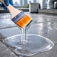 Revêtement en polyurée pour l'étanchéité du béton, coulis liquide pour le remplissage des fissures, revêtement polyaspartique protecteur résistant aux UV pour murs