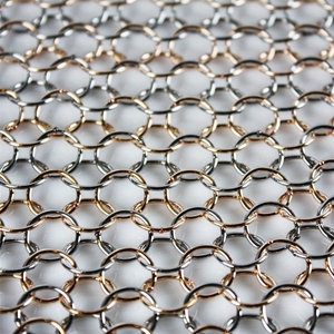 Chainmail Rèm Vòng Trang Trí Kim Loại Lưới Rèm Cửa - Product Image 5