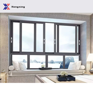 Ventana Corredera <span class=keywords><strong>de</strong></span> Vidrio <span class=keywords><strong>de</strong></span> Aleación <span class=keywords><strong>de</strong></span> Aluminio <span class=keywords><strong>de</strong></span> Grado Comercial a <span class=keywords><strong>Precio</strong></span> <span class=keywords><strong>de</strong></span> Fábrica, Horizontal, Colgante, Tamaño y Color Personalizados para Sala <span class=keywords><strong>de</strong></span> Estar <span class=keywords><strong>de</strong></span> Hotel - Product Image 2