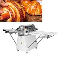 Machine à croissants automatique électrique, laminoir à pâte avec acier inoxydable pour la farine et le blé, usage commercial