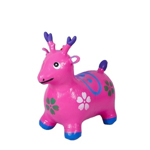 Amérique style sérigraphie pvc sans phtalates gonflable jouet <span class=keywords><strong>animal</strong></span> sautant <span class=keywords><strong>vache</strong></span> pour les enfants - Product Image 3