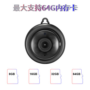 กล้องขนาดเล็ก 2Mp การมองเห็นได้ในเวลากลางคืน การตรวจจับการเคลื่อนไหว กล้องอัจฉริยะแบบตะขอ แอพทูย่าการเฝ้าระวังความปลอดภัยภายในบ้าน - Product Image 4