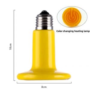 <span class=keywords><strong>Lampe</strong></span> <span class=keywords><strong>chauffante</strong></span> en céramique pour reptiles, <span class=keywords><strong>tortue</strong></span>, lézard, gecko, serpent, ampoule <span class=keywords><strong>chauffante</strong></span> infrarouge pour terrarium, chaleur pour reptiles, utilisation en intérieur - Product Image 5