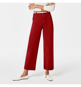 Nouvelle Arrivée 2026 – <span class=keywords><strong>Jean</strong></span> <span class=keywords><strong>Femme</strong></span> Taille Haute Ample en Coton Délavé Style Vintage – Pantalon Droit Décontracté <span class=keywords><strong>pour</strong></span> la Vente en Gros - Product Image 4
