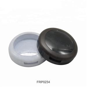 Caja de Polvo Vacía con Cuchara, Envase de Plástico para Rubor, Logotipo Personalizado, Caja de Maquillaje, Empaque para Polvo - Product Image 1