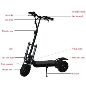 Off-road electric scooter with a speed of up to 95km/h