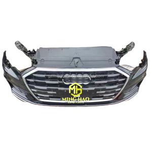 Chine gros série chaude mises à niveau et modifications pour <span class=keywords><strong>Audi</strong></span> A6L C8 S6 pare-chocs avant sportif Premium avec phares de radiateur Gershan - Product Image 3
