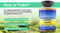 Ashwagandha OEM/ODM avec GABA pour l'équilibre et le calme du système nerveux |   Vitamine B12 et D3 pour l'énergie et le soutien immunitaire
