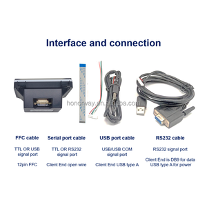 Module de lecteur de codes-barres 1D 2D QR Honorway à large angle de balayage, tolérance de mouvement de 50 cm/s, avec RS232 USB TTL - Product Image 5