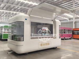 Mobile Catering Food Trailer Ice Cream Dessert Coffee Tea Food Truck Mobile <b>Kitchen</b> Fully Equipped - Product Image 5