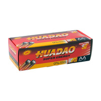 Baterías Primarias de Zinc-Carbón Um3 de 1.5v Aa de Fabricación Industrial para Juguetes con Control Remoto, Electrodomésticos y Herramientas Eléctricas