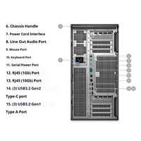 Estación de Trabajo Dell Precision T7920/T7960 Nueva de Fábrica, Computadora de Escritorio con Tarjeta Gráfica Discreta W5-3435X en Stock