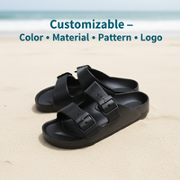 Sandales confortables Bosirui pour hommes, nouvelle conception, logo personnalisé, vente en gros d'usine chinoise, modèle été, en EVA, pour la plage et l'extérieur